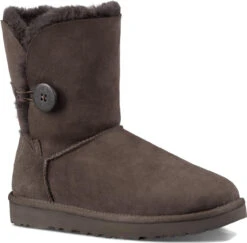 UGG Women's Bailey Button II 11 UGG Women's Bailey Button II -Fashion Shoe Shop ugg bailey button ii chocolate 1016226 cho 59244.1568902872