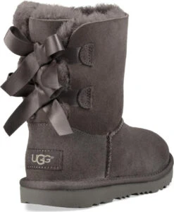 UGG Toddlers Bailey Bow II -Fashion Shoe Shop ugg childrens bailey bow ii grey 1017394k grey 32845.1661538331