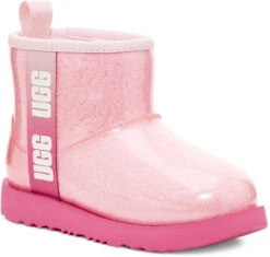 UGG Big Kids Classic Clear Mini II -Fashion Shoe Shop ugg childrens big kids classic clear mini 2 pink combo 1121007k pcmb 89044.1656432983