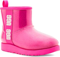 UGG Big Kids Classic Clear Mini II -Fashion Shoe Shop ugg childrens big kids classic clear mini 2 taffy pink 1112386k typn 06683.1656432984