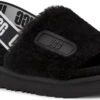 UGG Kids Disco Slide 1 UGG Kids Disco Slide -Fashion Shoe Shop ugg childrens kids disco slide black 1129074k blk 25548.1646256743