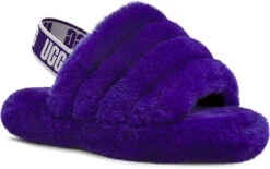 UGG Kids Fluff Yeah Slide -Fashion Shoe Shop ugg childrens kids fluff yeah slide violet night 1098494k vngh 28977.1647038454