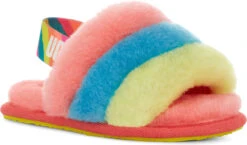 UGG Toddlers Fluff Yeah Slide 15 UGG Toddlers Fluff Yeah Slide -Fashion Shoe Shop ugg childrens toddlers fluff yeah slide peach bliss multi 1124931t pbmt 34575.1651776272