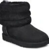 UGG Kids Fluff Mini Quilted 2 UGG Kids Fluff Mini Quilted -Fashion Shoe Shop ugg kids fluff mini quilted black 1103612k blk 46687.1603813195