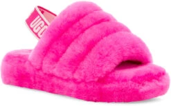 UGG Kids Fluff Yeah Slide -Fashion Shoe Shop ugg kids fluff yeah slide rock rose 1098494k rcr 17695.1647038454