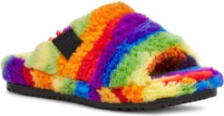 UGG Men's Fluff You Cali Collage -Fashion Shoe Shop ugg mens fluff you cali callage pride rainbow 1121616 pdrn 82182.1620236389