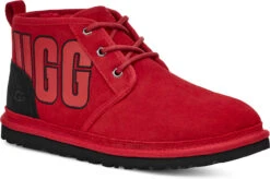 UGG Men's Neumel Graphic Outline 6 UGG Men's Neumel Graphic Outline -Fashion Shoe Shop ugg mens neumel graphic outline samba red black suede 1130715 srbs 44128.1659641551