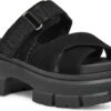 UGG Women's Ashton Slide -Fashion Shoe Shop ugg women ashton slide black 1136765 blk 70033.1684539335