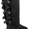 UGG Women's Bailey Bow Tall II 2 UGG Women's Bailey Bow Tall II -Fashion Shoe Shop ugg womens bailey bow tall ii black 1016434 blk 10618.1505934749