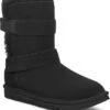 UGG Women's Bailey Graphic Logo Strap -Fashion Shoe Shop ugg womens bailey graphic logo strap black 1137074 blk 23116.1667481905