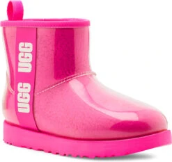 UGG Women's Classic Clear Mini -Fashion Shoe Shop ugg womens classic clear mini taffy pink 1113190 typn 72134.1638054098