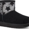 UGG Women's Classic Mini Sequin Stars -Fashion Shoe Shop ugg womens classic mini sequin stars black 1109441 blk 75994.1594663059