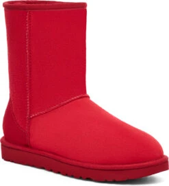 UGG Women's Classic Short II -Fashion Shoe Shop ugg womens classic short 2 samba red tnl 1016223 srtl 88146.1700836442