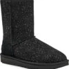 UGG Women's Classic Short Metallic Spots -Fashion Shoe Shop ugg womens classic short metallic sports black 1135110 blk 95019.1669055519
