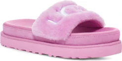UGG Women's Laton Fur Slide -Fashion Shoe Shop ugg womens laton fur slide wildflower fluff 1111236 wflf 36394.1646258758