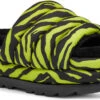 UGG Women's Maxi Slide Tiger -Fashion Shoe Shop ugg womens maxi slide tiger key lime 1127075 klm 94187.1652107756.600.600