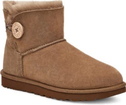UGG Women's Mini Bailey Button II -Fashion Shoe Shop ugg womens mini bailey button 2 hickory 1016422 hck 20204.1631549679