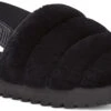 UGG Women's Super Fluff Slipper -Fashion Shoe Shop ugg womens super fluff slipper black 1121751 blk 71778.1636582905