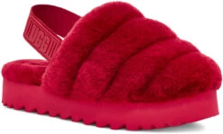 UGG Women's Super Fluff Slipper -Fashion Shoe Shop ugg womens super fluff slipper ribbon red 1121751 rbrd 05191.1636582906